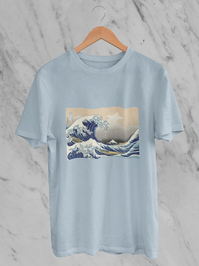 'The Great Wave Off Kanagawa' Hokusai Graphic Tee