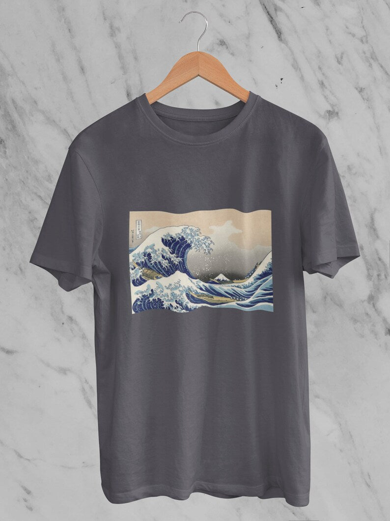 'The Great Wave Off Kanagawa' Hokusai Graphic Tee