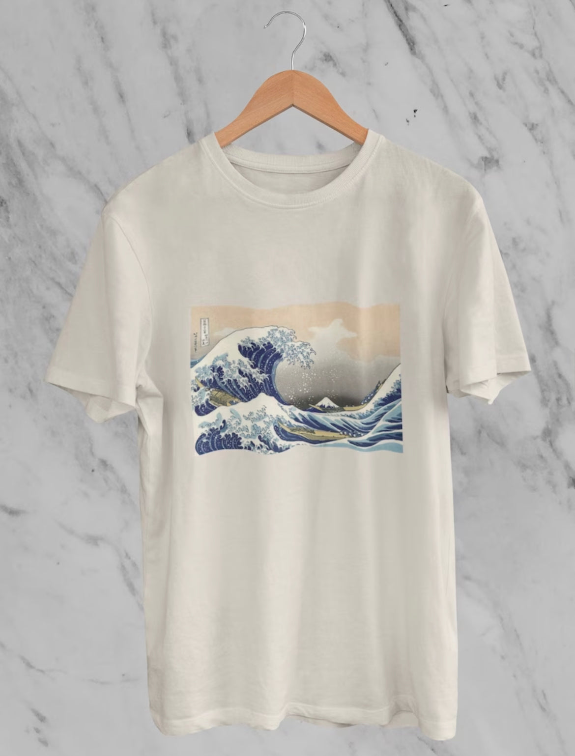 'The Great Wave Off Kanagawa' Hokusai Graphic Tee