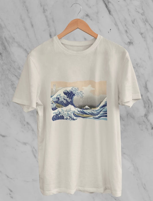 'The Great Wave Off Kanagawa' Hokusai Graphic Tee