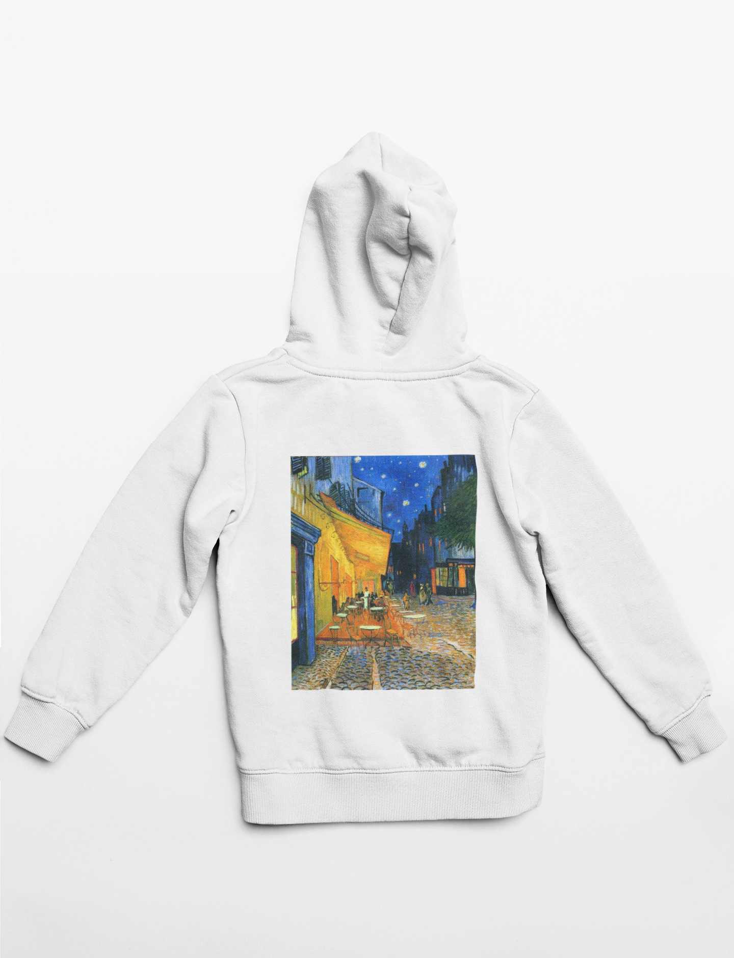 'Café Terrace at Night' Van Gogh Graphic Hoodie