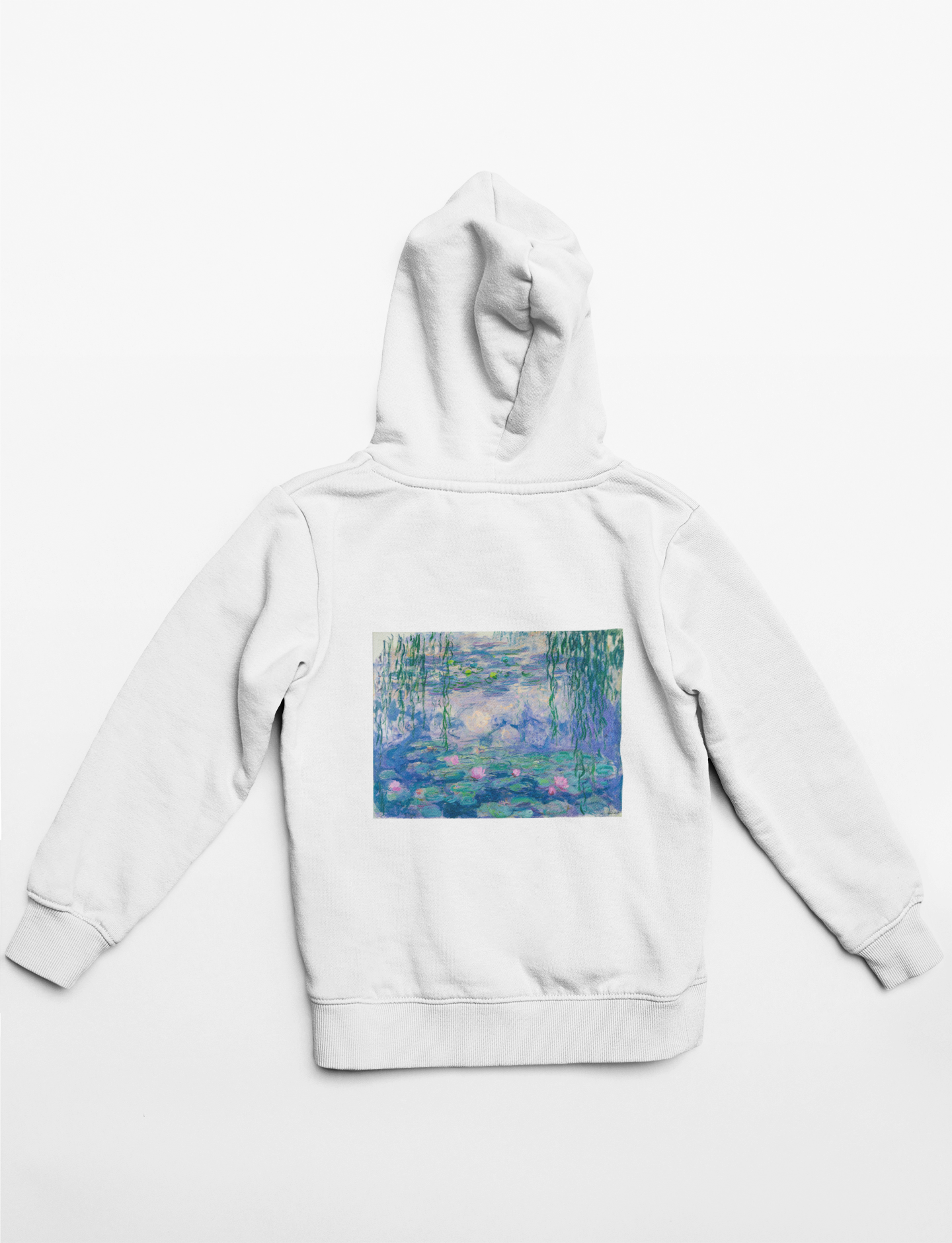 'Water Lilies' Monet Graphic Hoodie