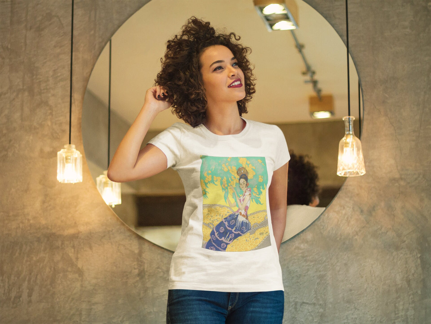 'Lady with Lemons' Graphic T-Shirt