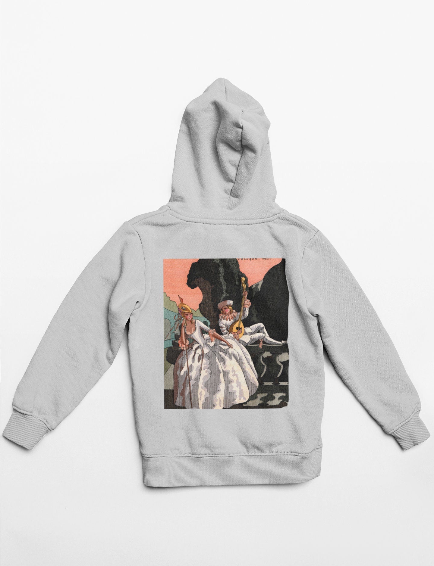 'Lady being Serenaded' Graphic Hoodie