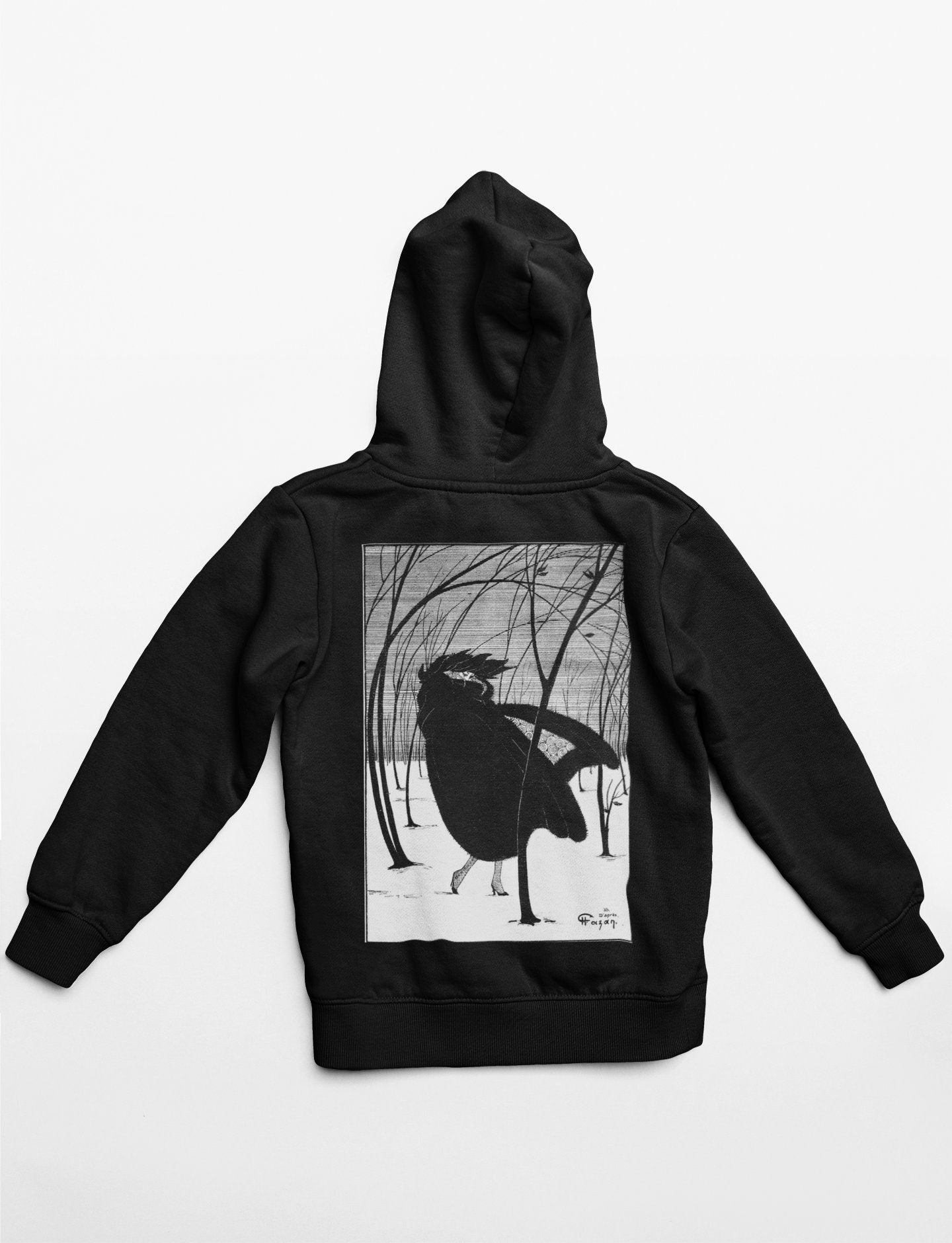 'Winter Lady' Graphic Hoodie