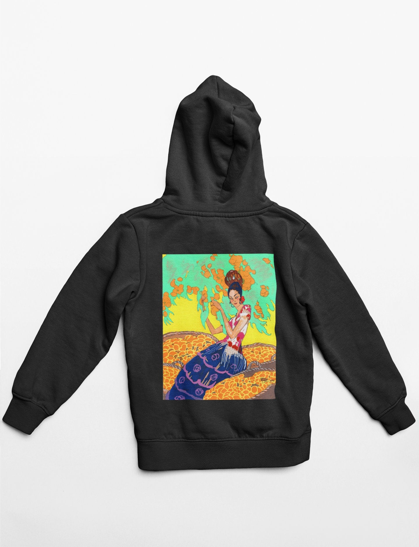 'Lady with Lemons' Graphic Hoodie