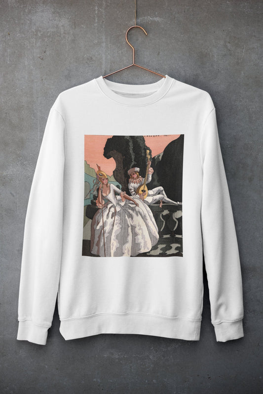 'Lady being Serenaded' Graphic Sweater