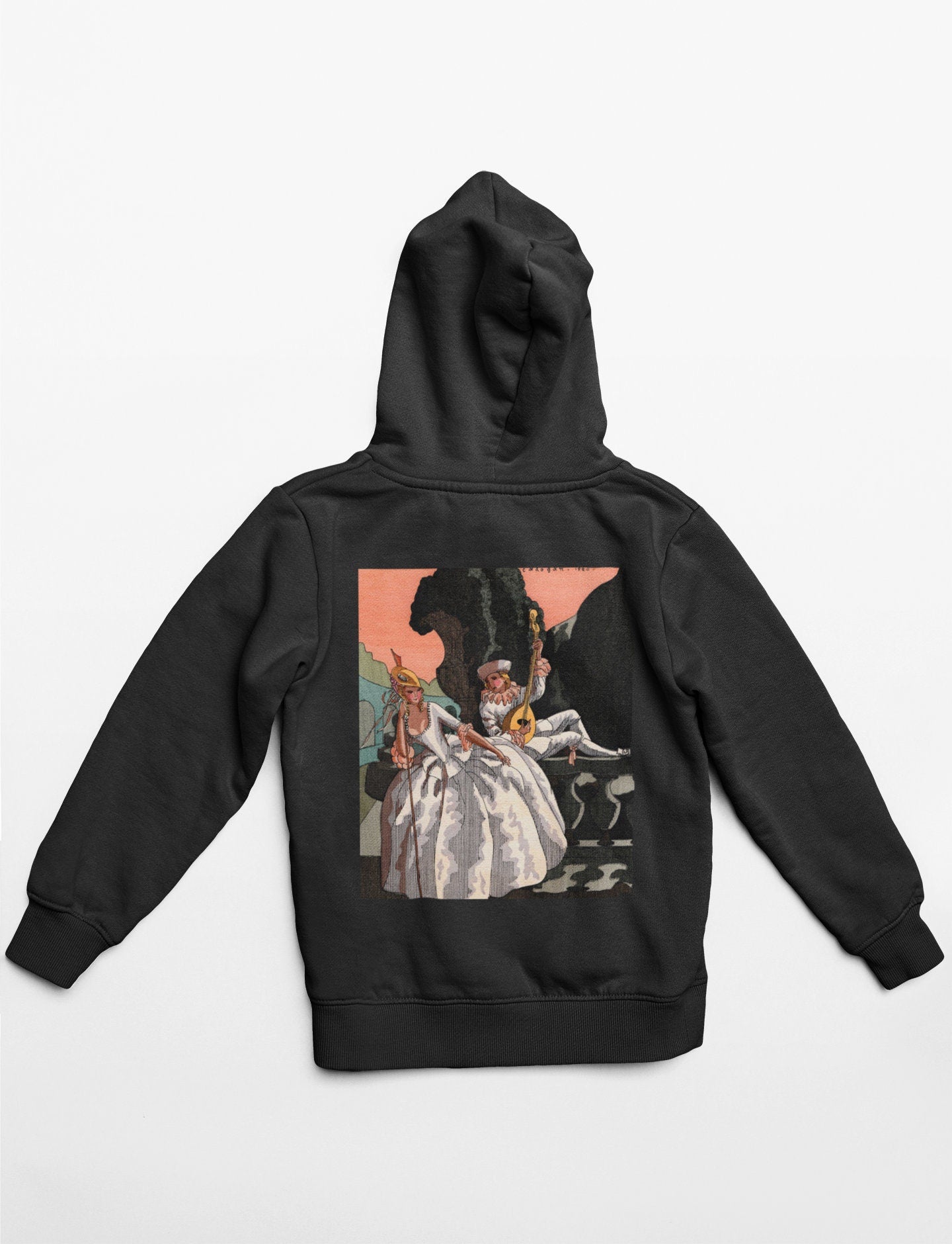 'Lady being Serenaded' Graphic Hoodie