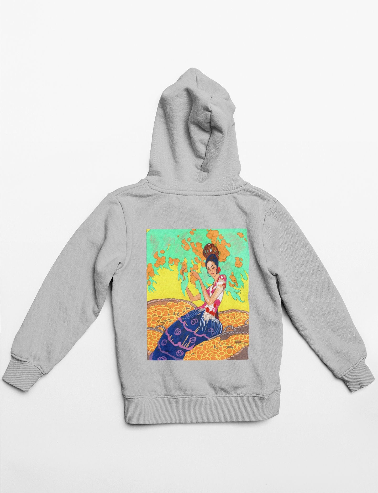 'Lady with Lemons' Graphic Hoodie