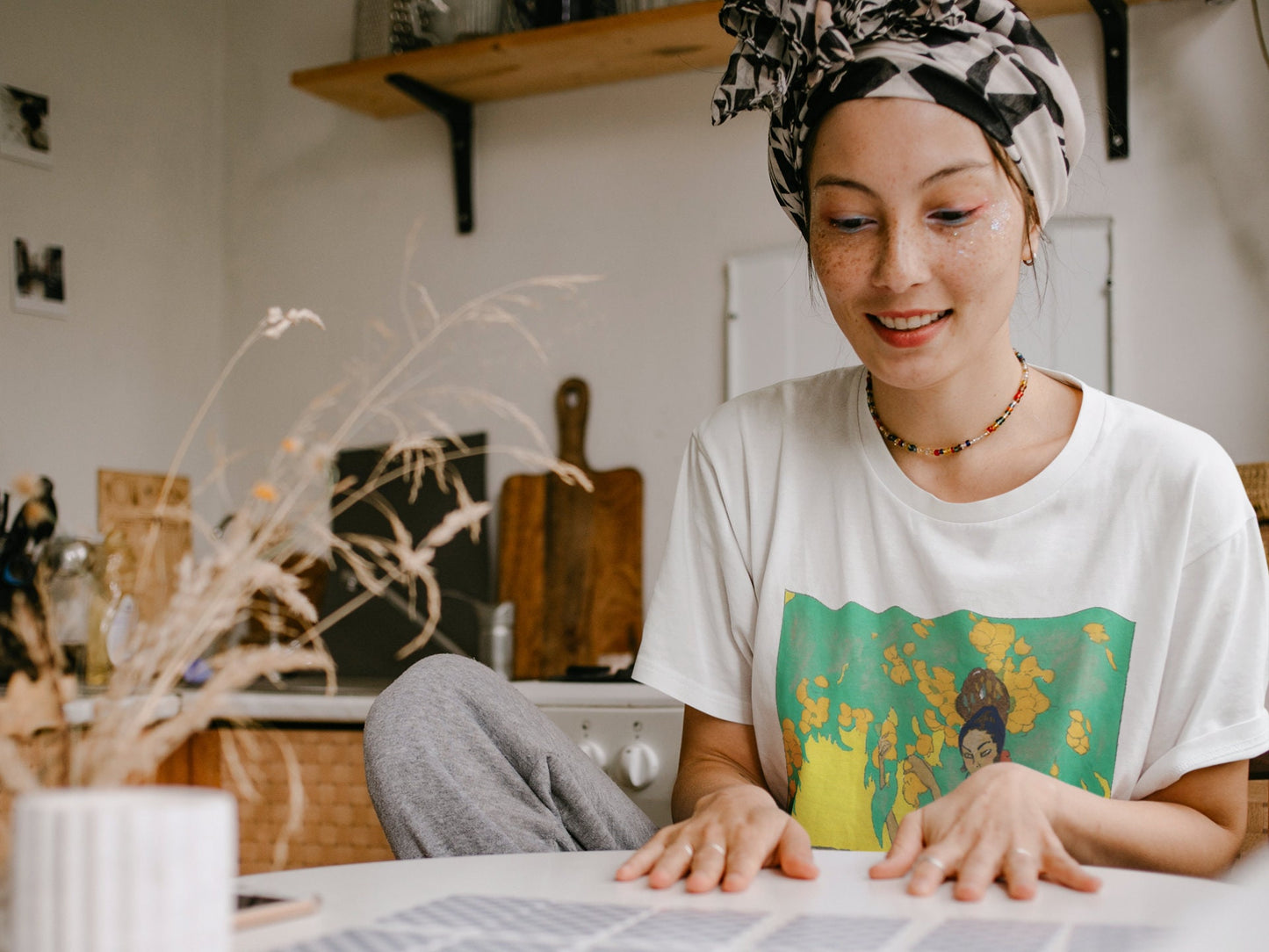 'Lady with Lemons' Graphic T-Shirt