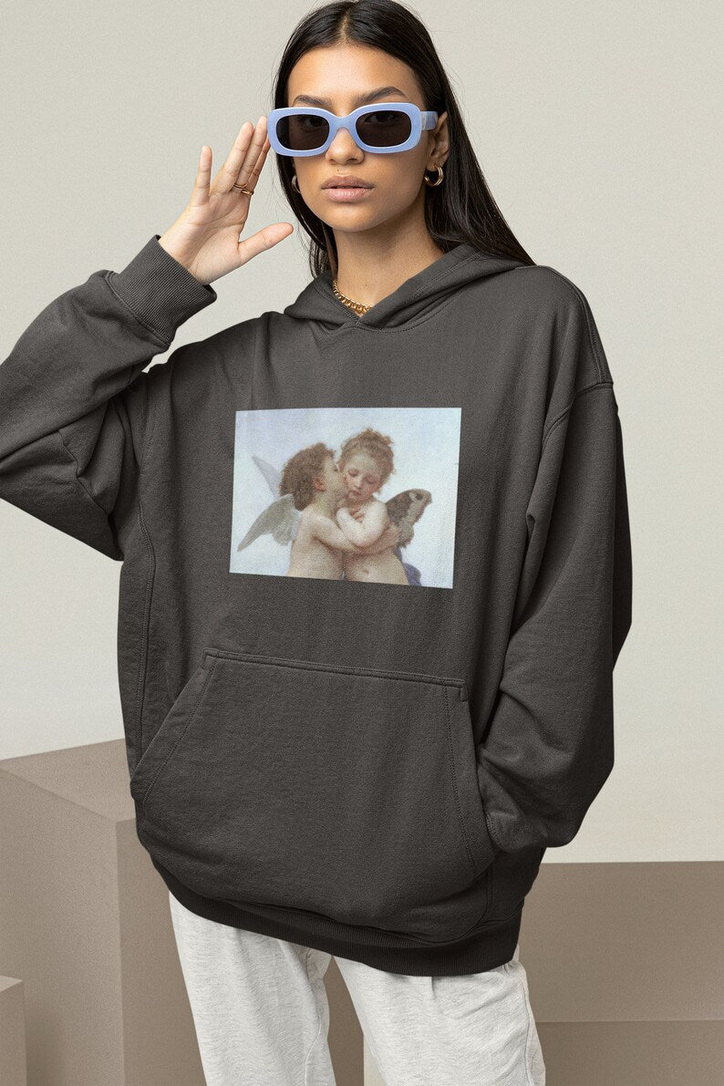 ‘The First Kiss’ Graphic Hoodie