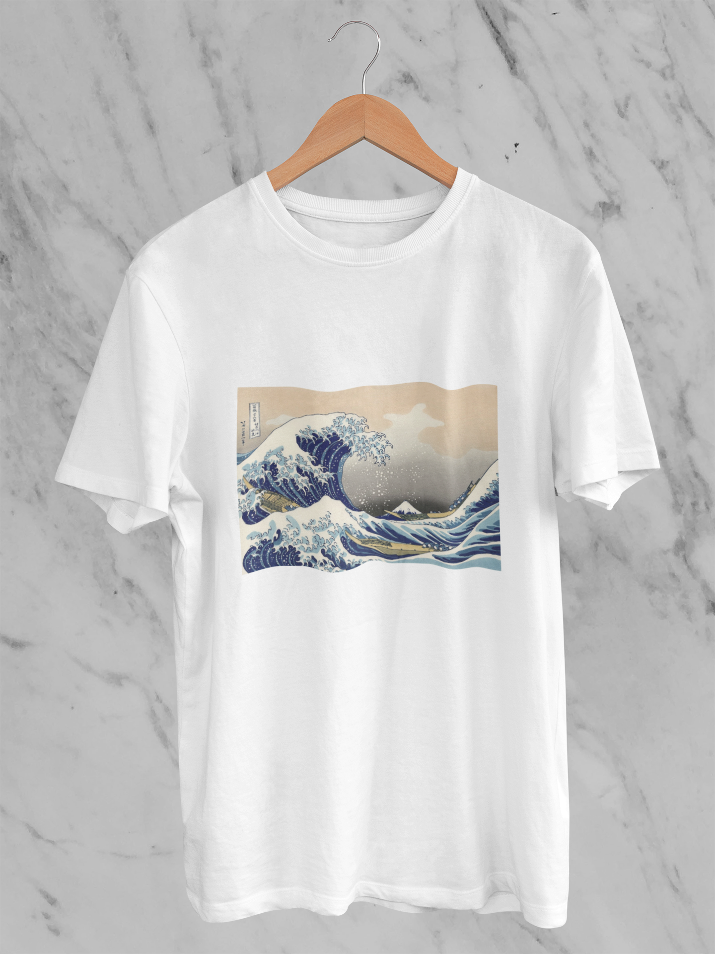 'The Great Wave Off Kanagawa' Hokusai Graphic Tee