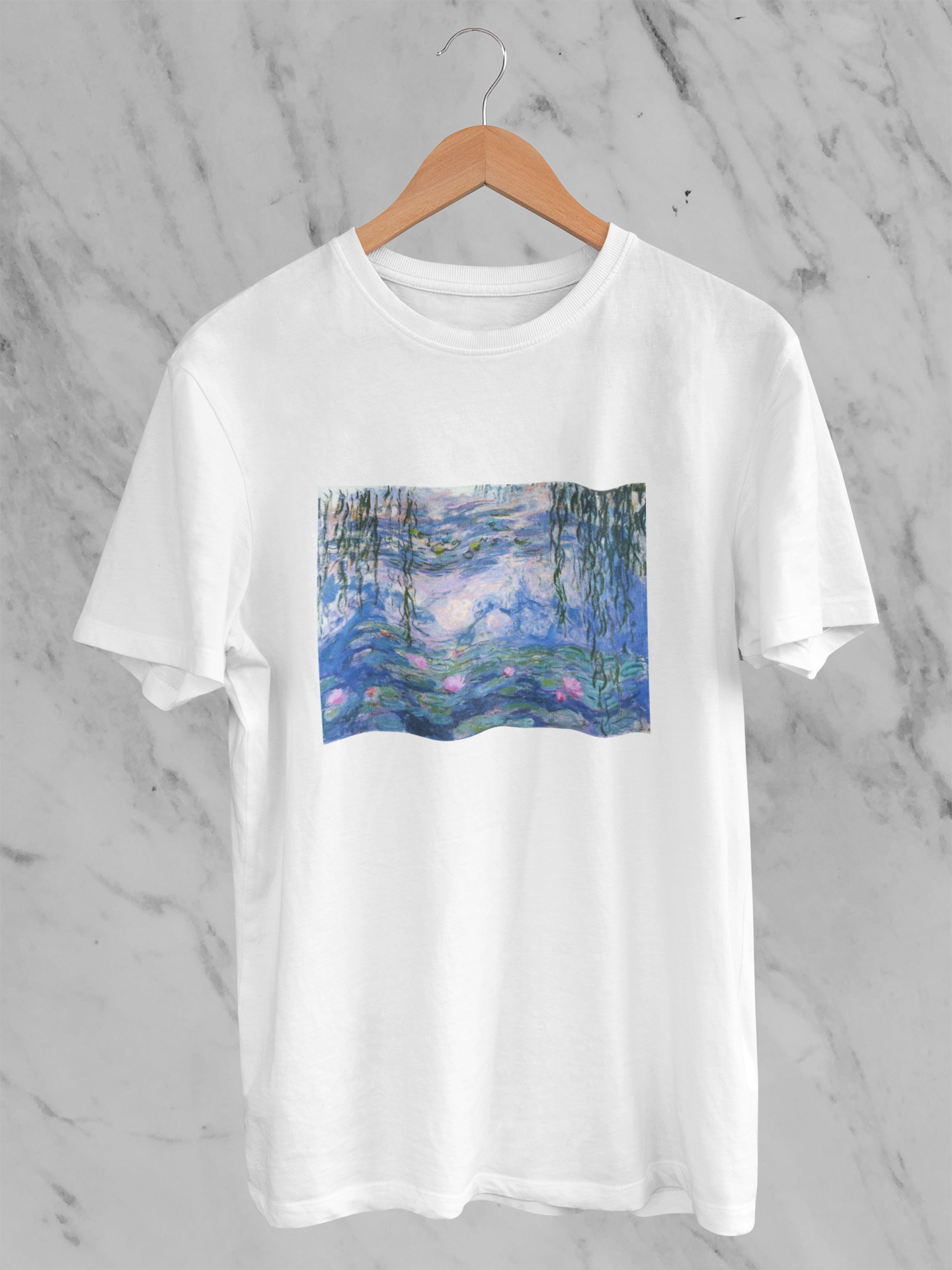 'Water Lilies' Claude Monet Graphic T-Shirt