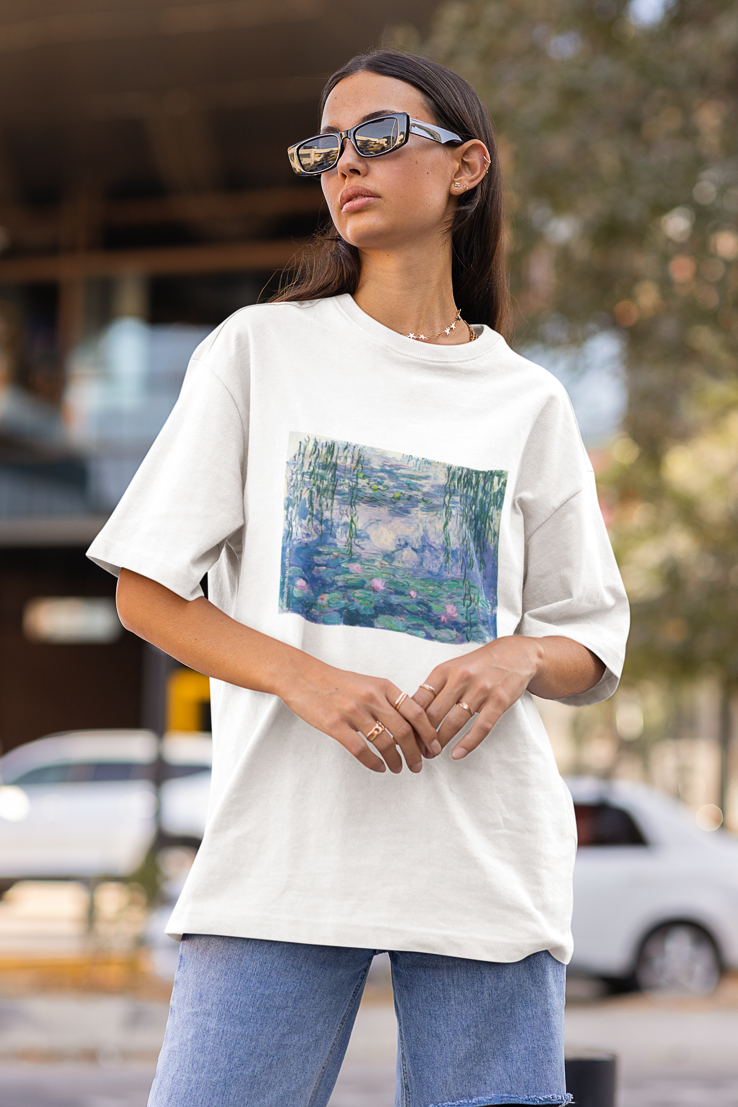 'Water Lilies' Claude Monet Graphic T-Shirt