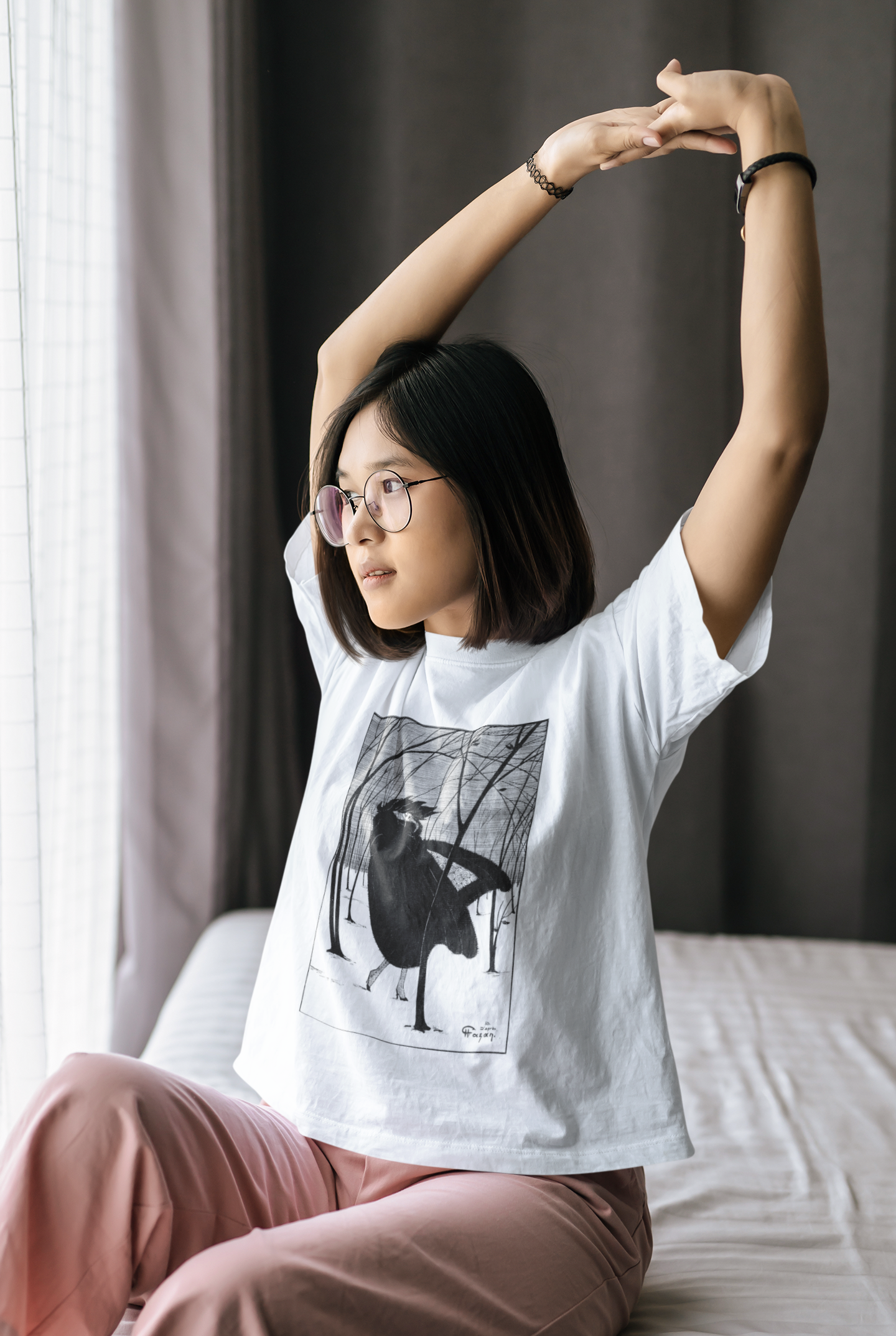 'Winter Lady' Graphic T-Shirt